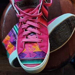 Inkkas sneakers High top cotton candy